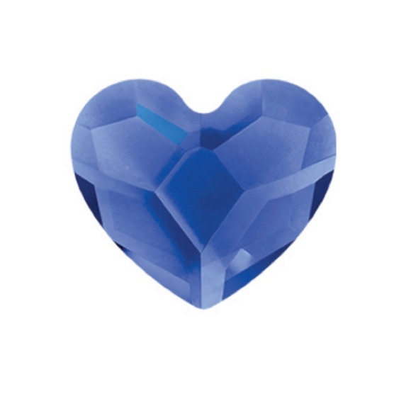 Origami Owl Jewelry - Origami Owl Sapphire Heart Swarovski Crystal, Blue